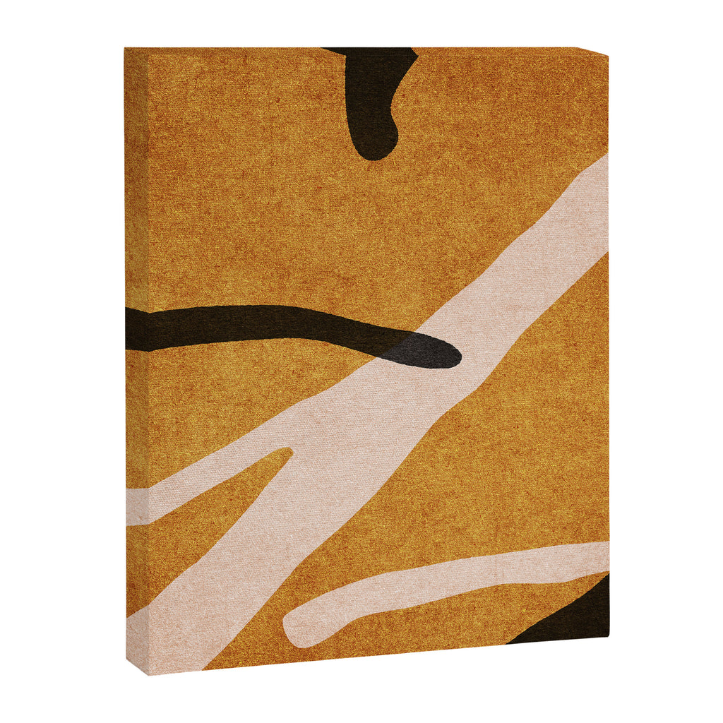 ABSTRACT ALPHABET / Script T Canvas Print Gallery Image 6