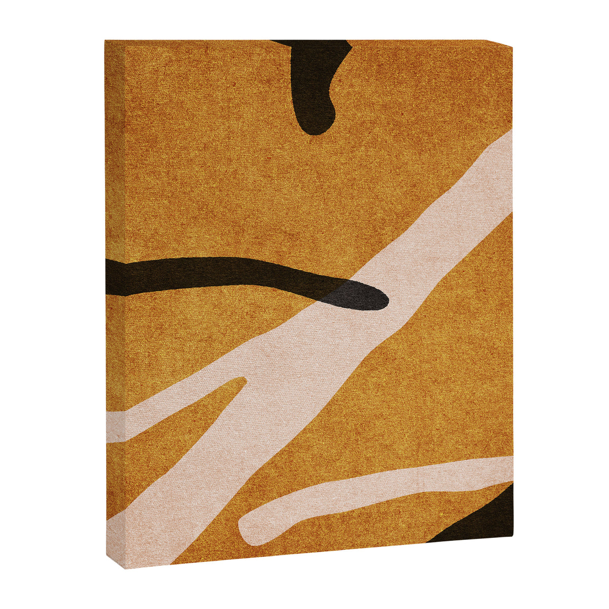 ABSTRACT ALPHABET / Script T Canvas Print Gallery Image 6