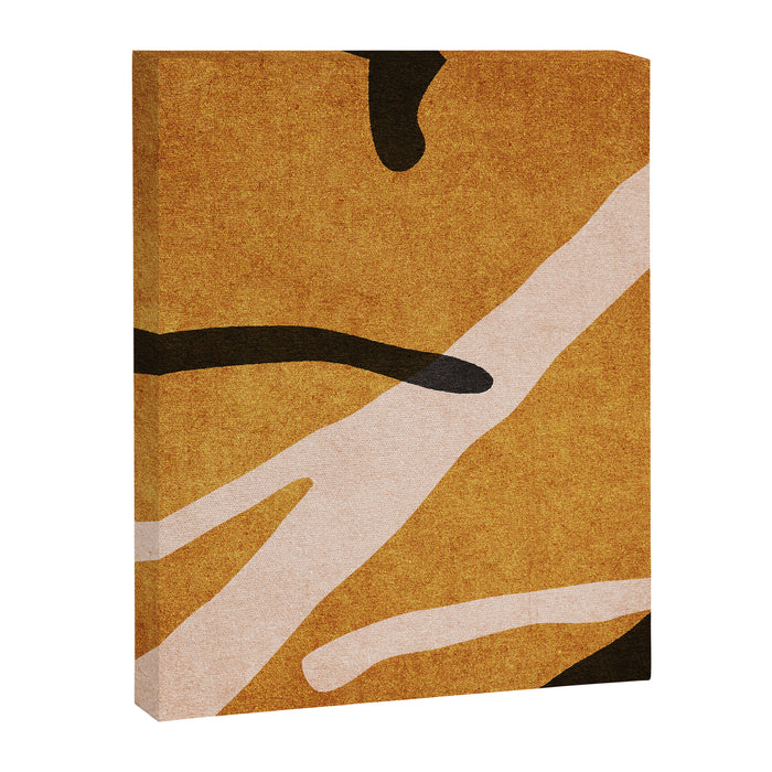 ABSTRACT ALPHABET / Script T Canvas Print Gallery Image 1