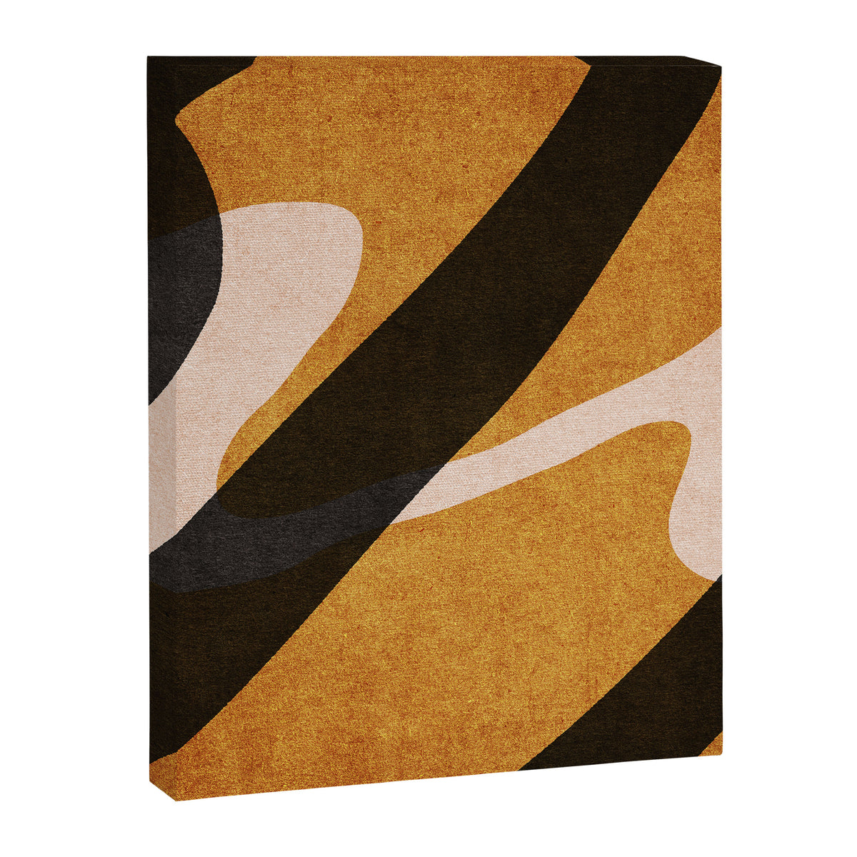 ABSTRACT ALPHABET / Script U Canvas Print Gallery Image 6