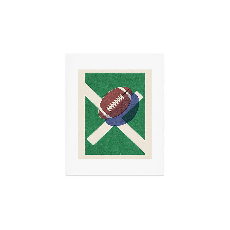 BALLS / American Football II Art Print Gallery Image 1