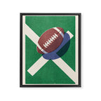 BALLS / American Football II Framed Canvas Print Gallery Image 6