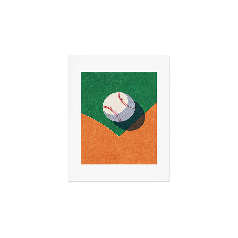 BALLS / Baseball I Art Print Gallery Image 1