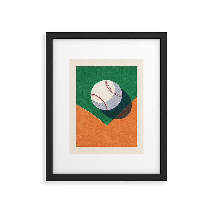 BALLS / Baseball II Framed Art Print Gallery Image 1