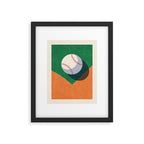 BALLS / Baseball II Framed Art Print Gallery Image 5