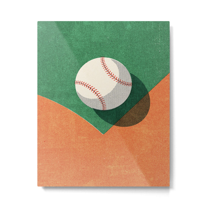 BALLS / Baseball Metal Print Gallery Image 1