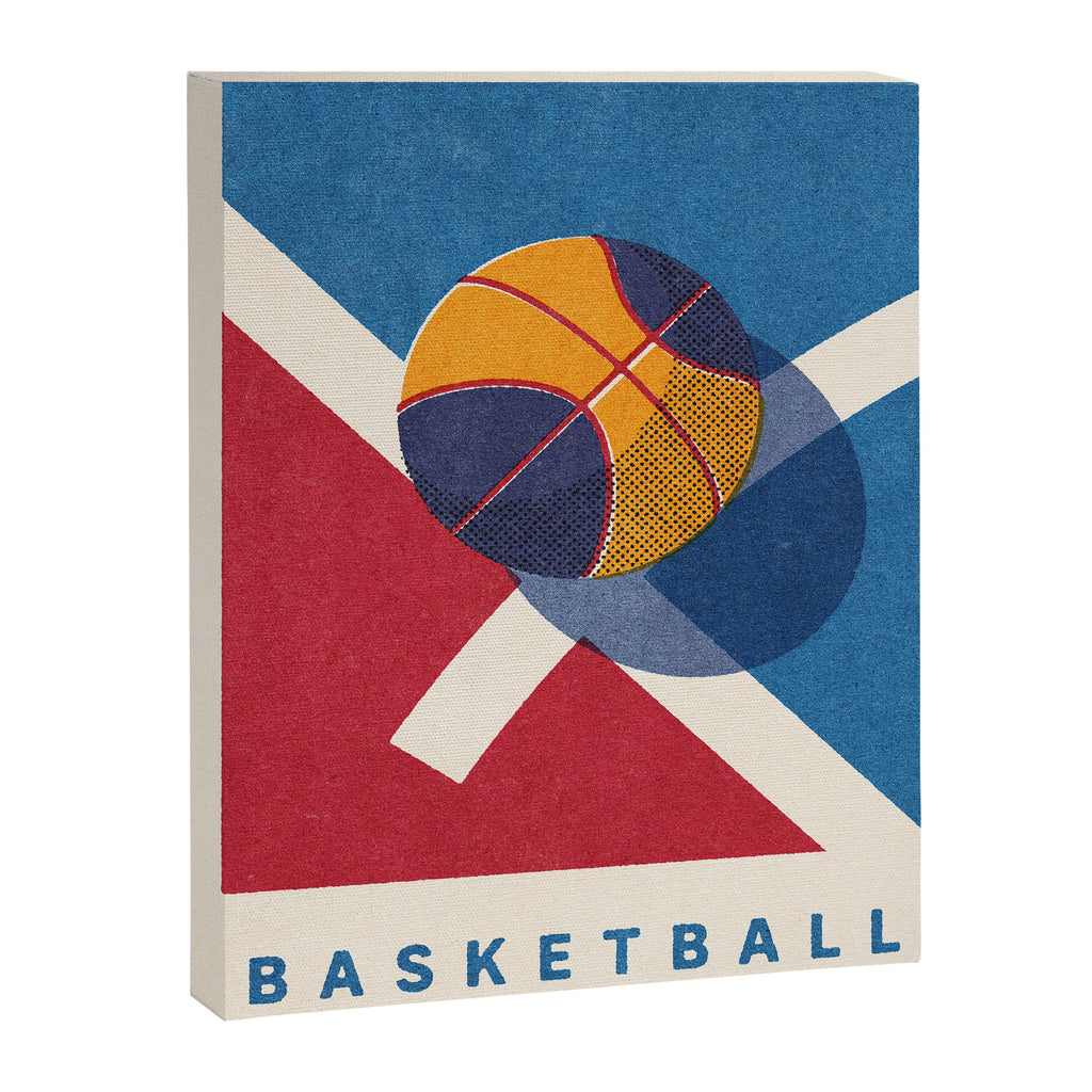 BALLS - Basketball 3X3 - Summer Games Canvas Print Gallery Image 6
