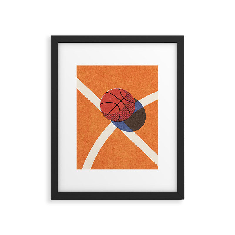 BALLS / Basketball - indoor I Framed Art Print Gallery Image 5