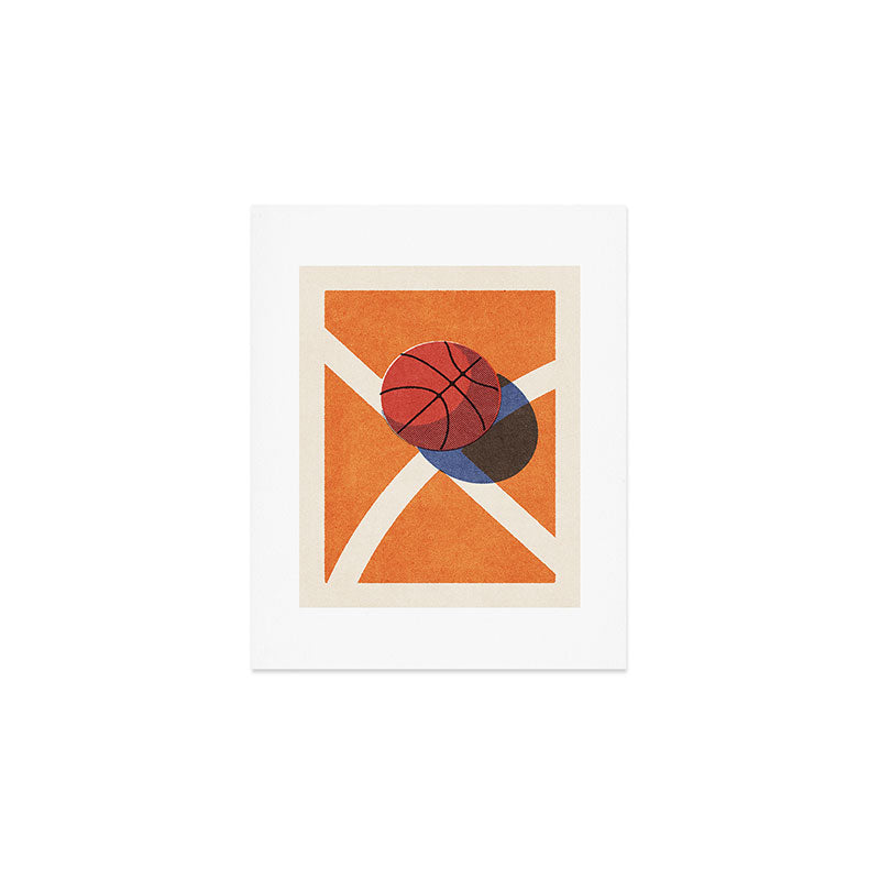 BALLS / Basketball - indoor II Art Print Gallery Image 1