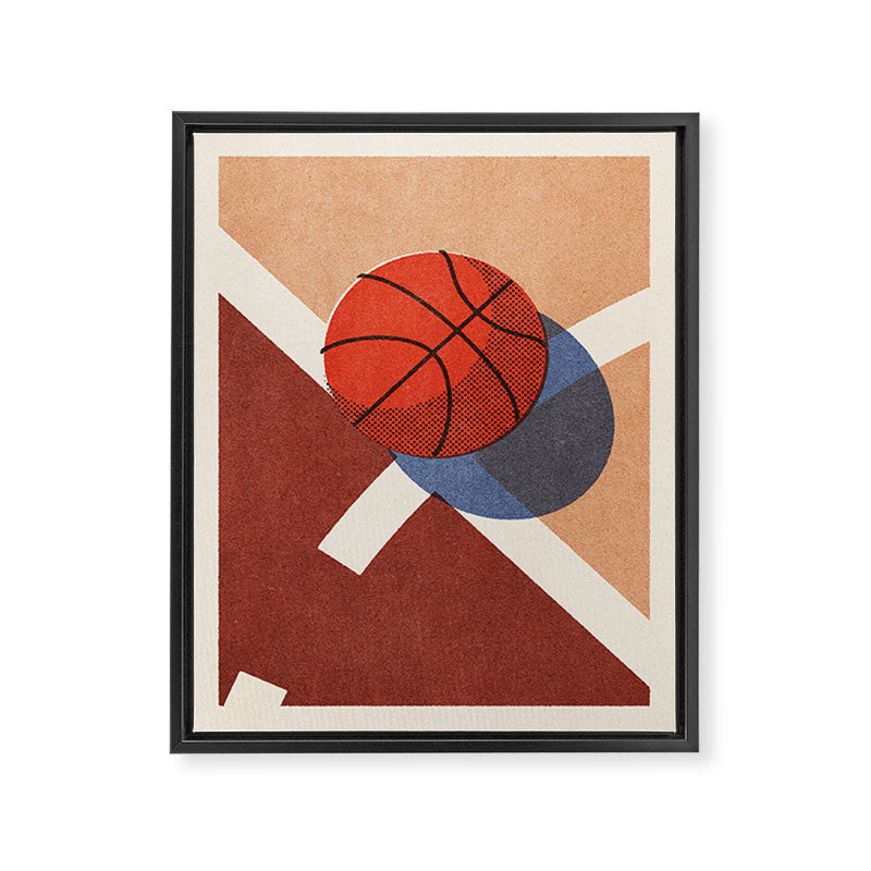 BALLS - Basketball - Indoor - II b Framed Canvas Print Gallery Image 6