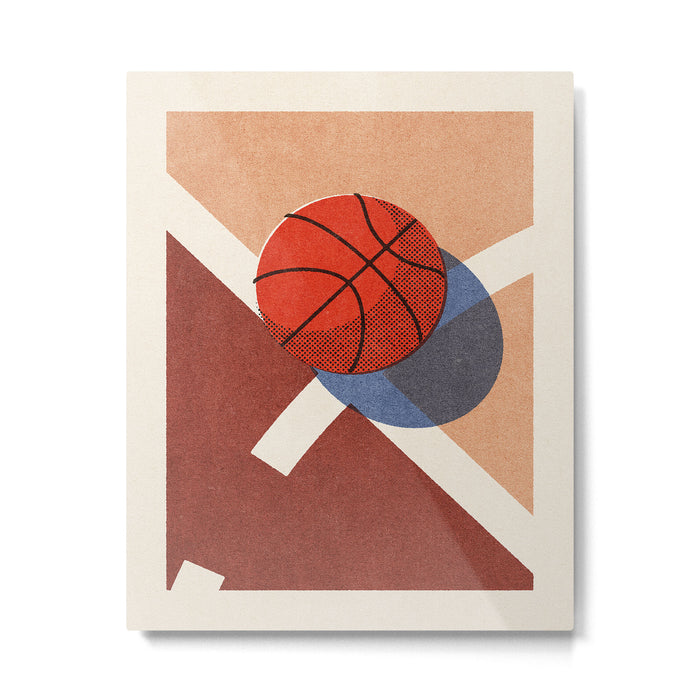 BALLS - Basketball - Indoor - II b Metal Print Gallery Image 1