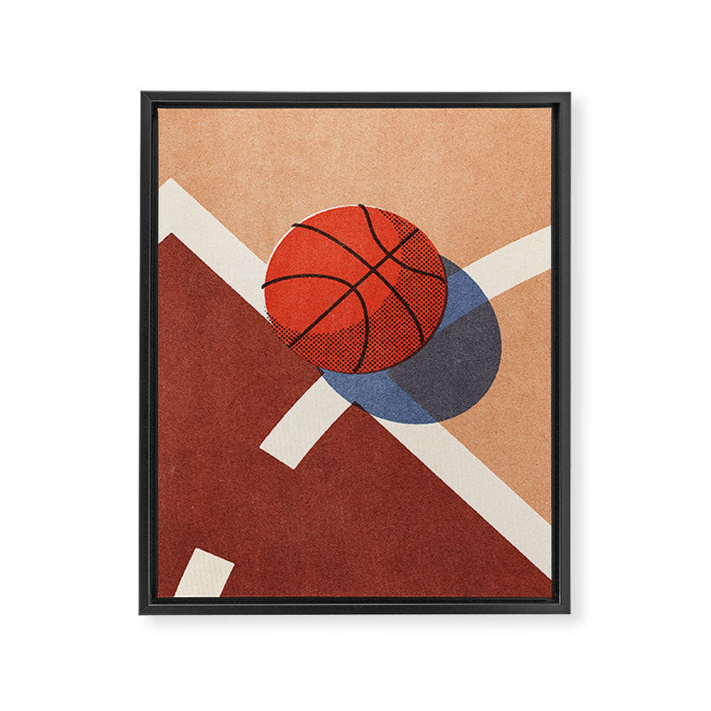BALLS - Basketball - Indoor - II Framed Canvas Print Gallery Image 8
