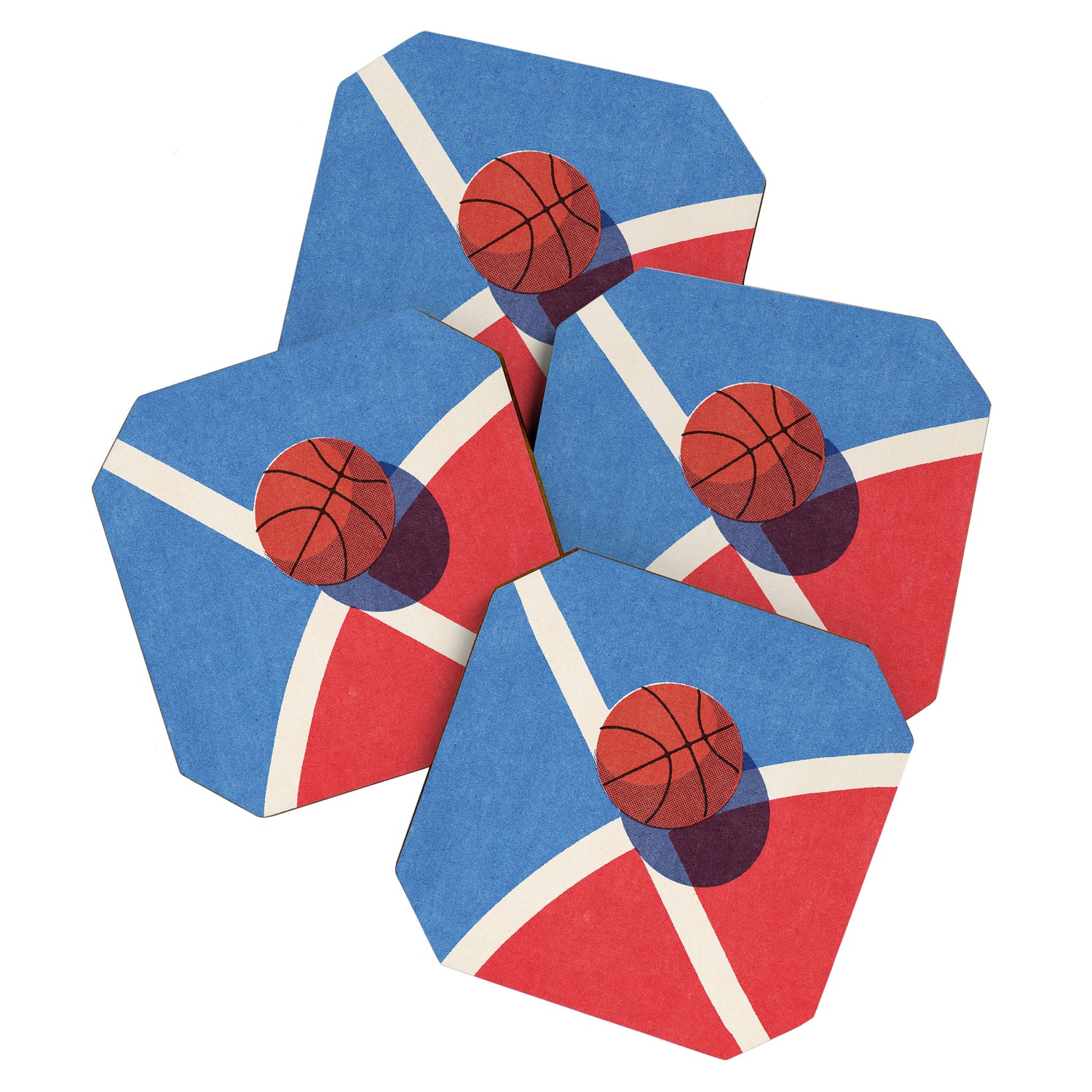 BALLS / Basketball - outdoor I Coaster Gallery Image 1
