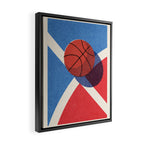 BALLS / Basketball - outdoor II Framed Canvas Print Gallery Image 2
