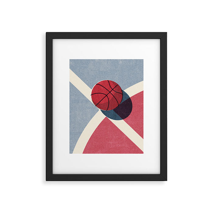 BALLS / Basketball (Outdoor) Framed Art Print Gallery Image 1