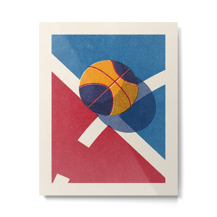 BALLS - Basketball - Street - II b Metal Print Gallery Image 1