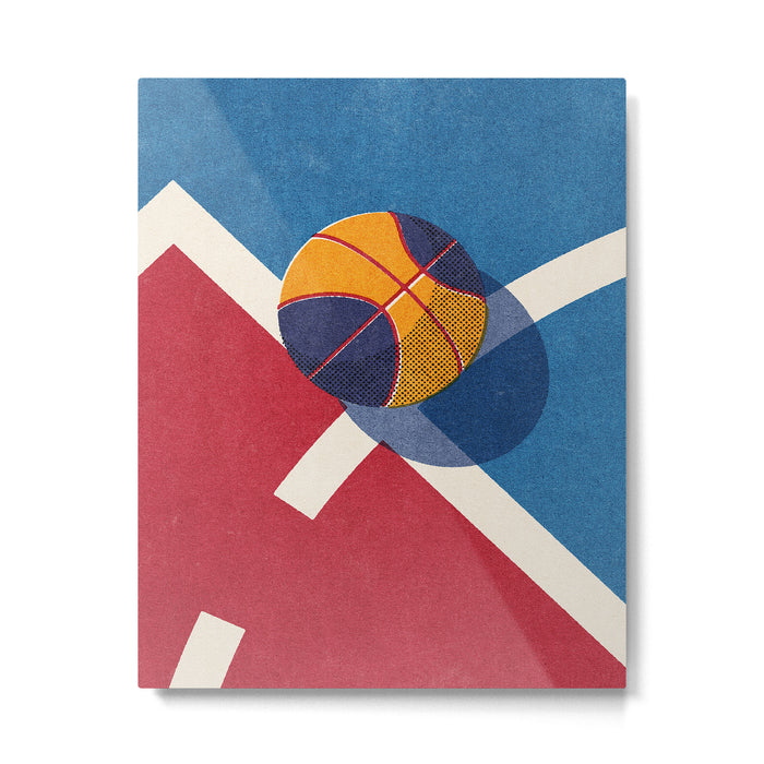 BALLS - Basketball - Street - II Metal Print Gallery Image 1