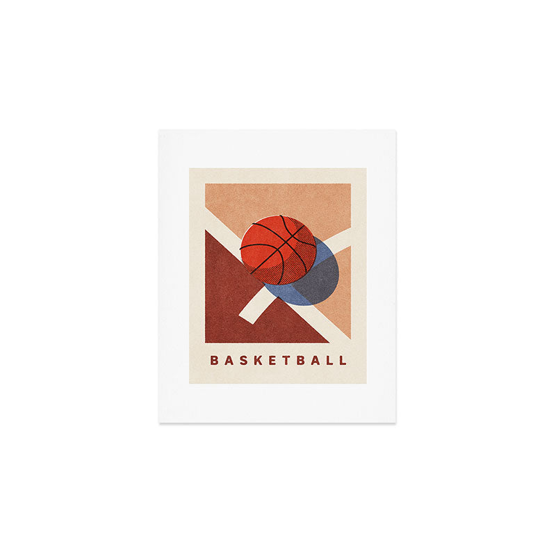 BALLS - Basketball - Summer Games Art Print Gallery Image 1