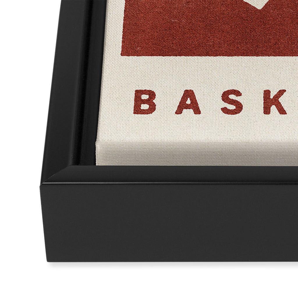 BALLS - Basketball - Summer Games Framed Canvas Print Gallery Image 3