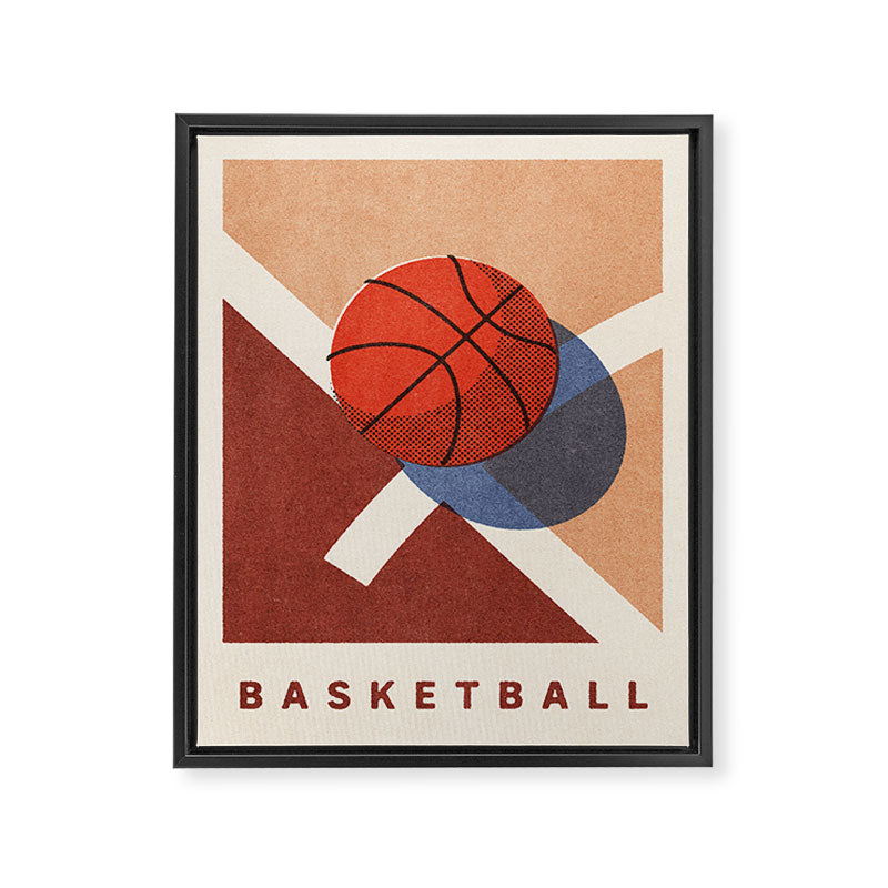 BALLS - Basketball - Summer Games Framed Canvas Print Gallery Image 6