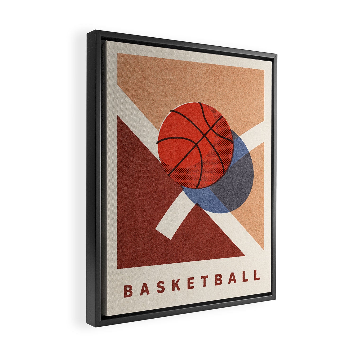 BALLS - Basketball - Summer Games Framed Canvas Print Gallery Image 2