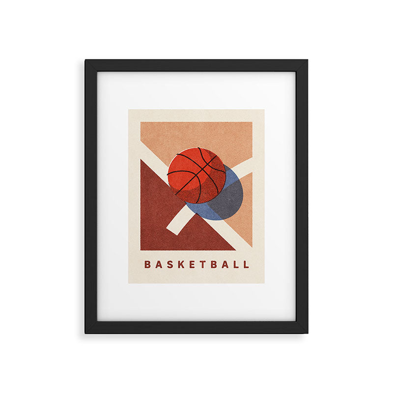 BALLS - Basketball - Summer Games Framed Art Print Gallery Image 5
