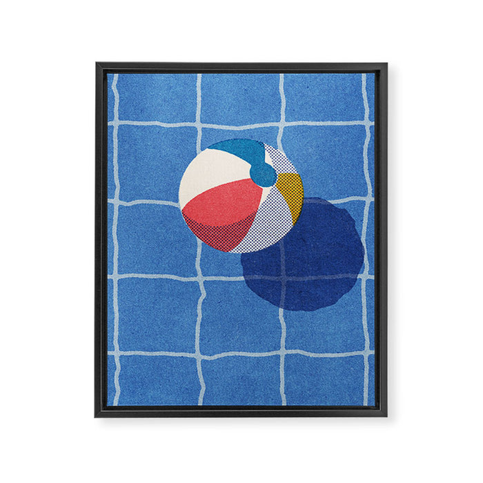 BALLS / Beach Ball I Framed Canvas Print Gallery Image 1