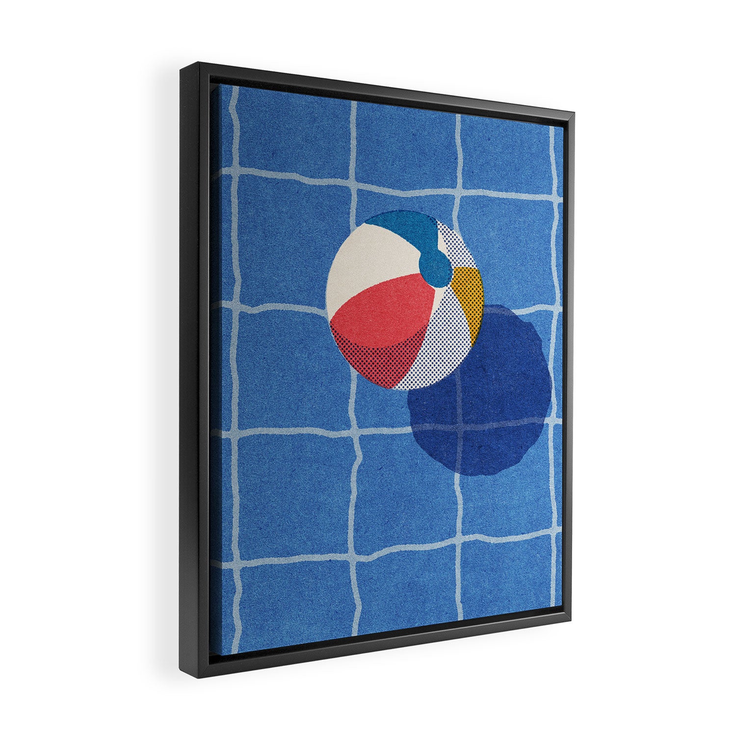 BALLS / Beach Ball I Framed Canvas Print Gallery Image 2