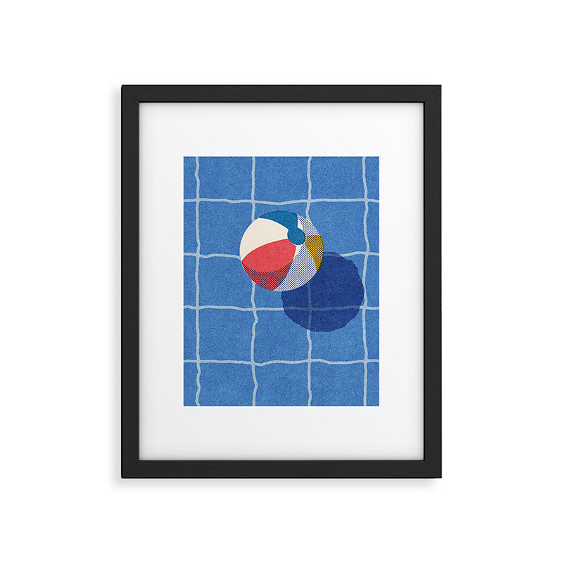 BALLS / Beach Ball I Framed Art Print Gallery Image 5