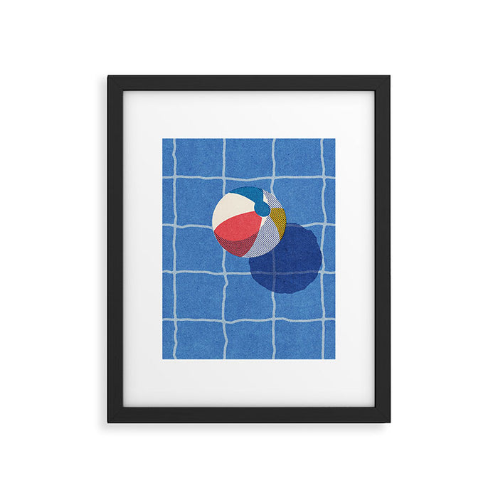 BALLS / Beach Ball I Framed Art Print Gallery Image 1