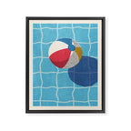 BALLS - Beach Ball - II b Framed Canvas Print Gallery Image 6