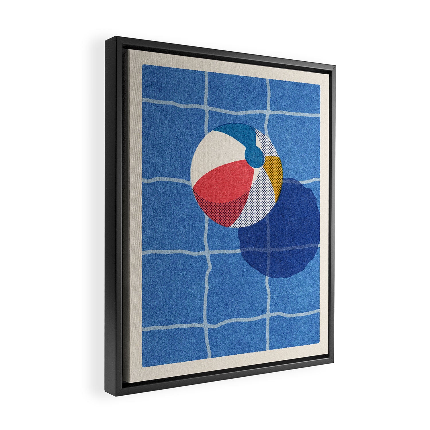 BALLS / Beach Ball II Framed Canvas Print Gallery Image 2