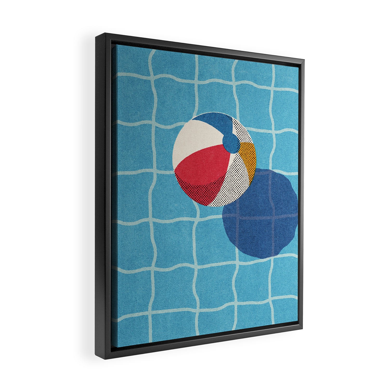 BALLS - Beach Ball - II Framed Canvas Print Gallery Image 2