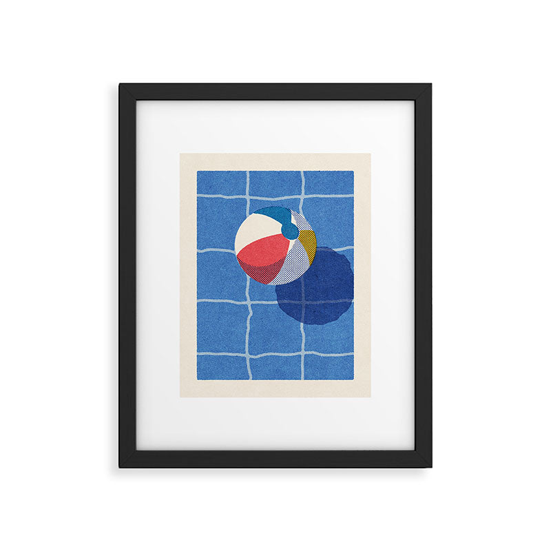 BALLS / Beach Ball II Framed Art Print Gallery Image 5