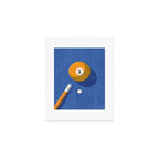BALLS / Billiards - ball 1 I Art Print Gallery Image 1