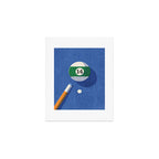 BALLS / Billiards - ball 14 I Art Print Gallery Image 1