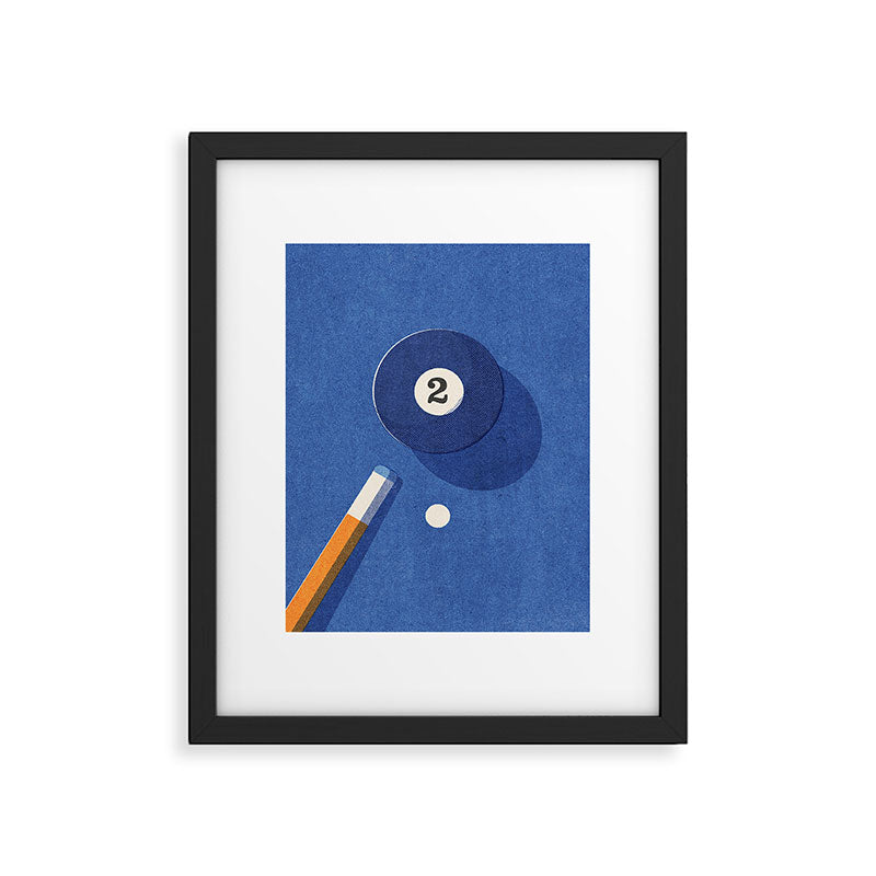BALLS / Billiards - ball 2 I Framed Art Print Gallery Image 5