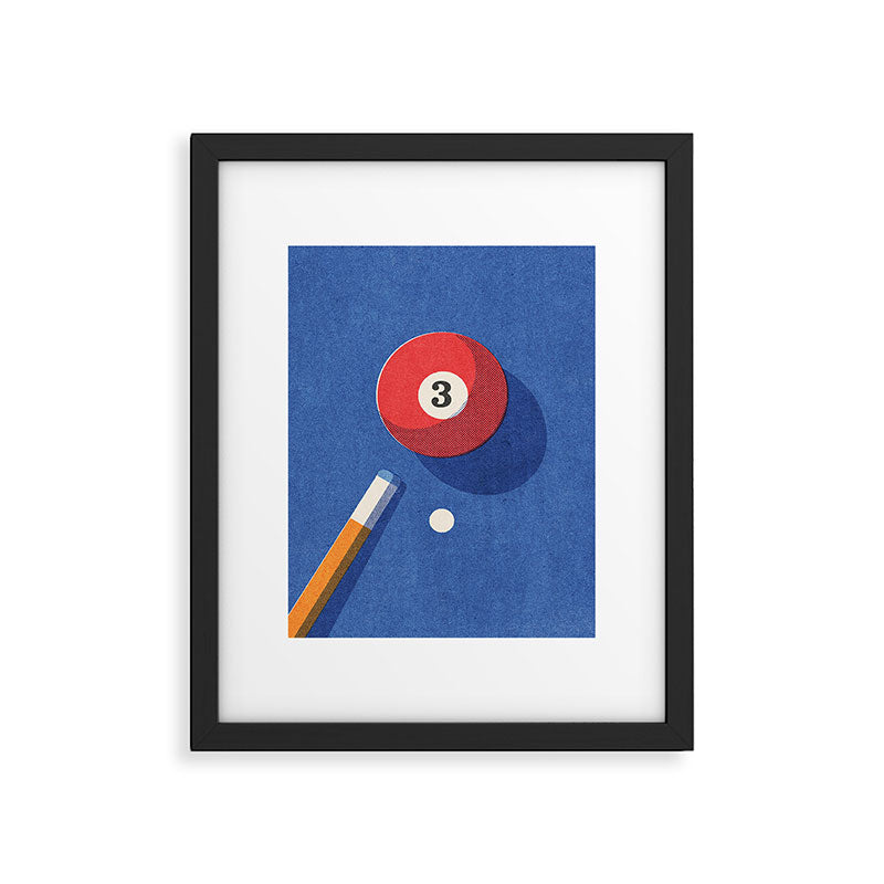 BALLS / Billiards - ball 3 I Framed Art Print Gallery Image 5