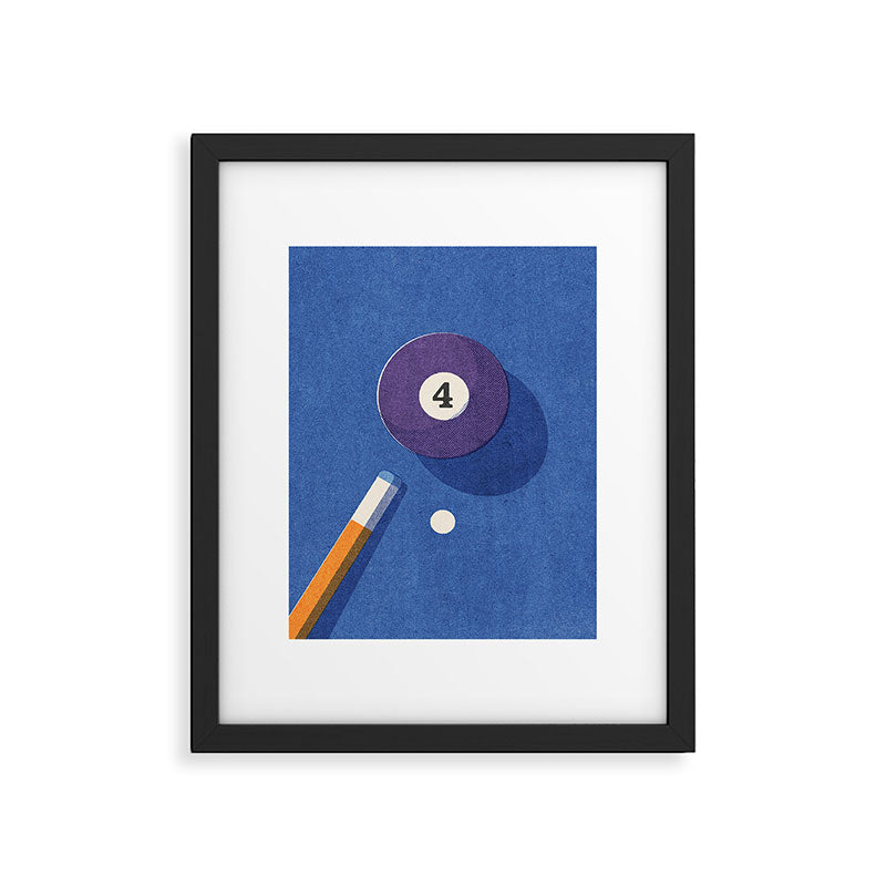 BALLS / Billiards - ball 4 I Framed Art Print Gallery Image 5