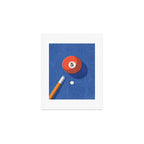 BALLS / Billiards - ball 5 I Art Print Gallery Image 1