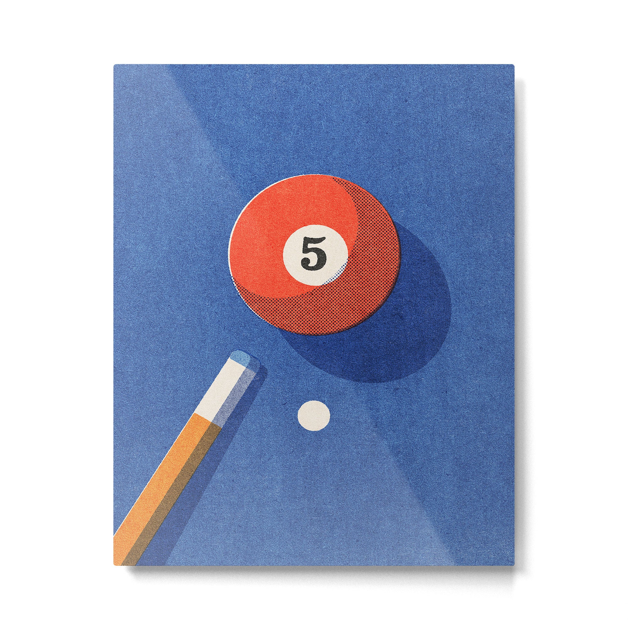 BALLS / Billiards - ball 5 I Metal Print Gallery Image 4