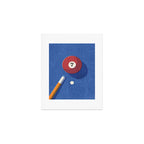 BALLS / Billiards - ball 7 I Art Print Gallery Image 1