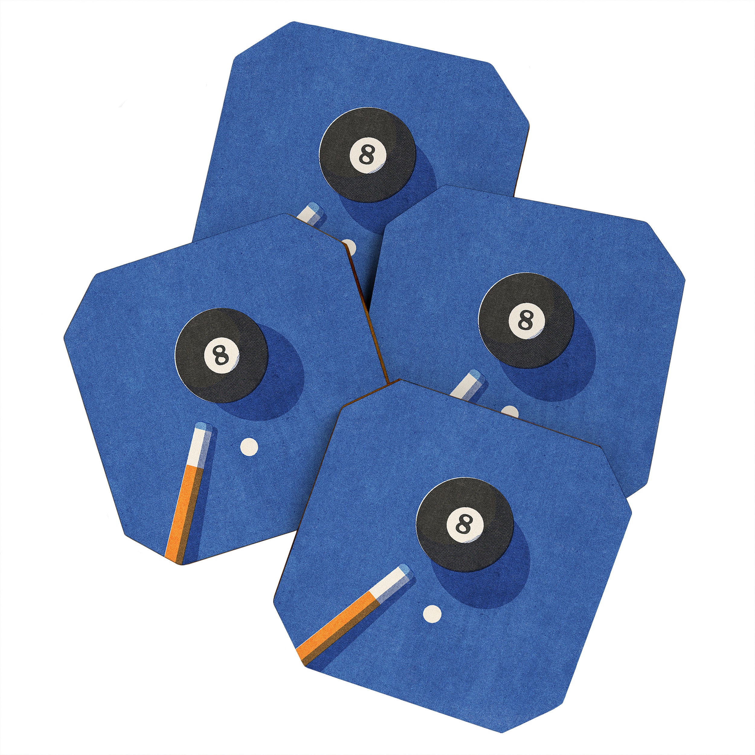 BALLS / Billiards - ball 8 I Coaster Gallery Image 1