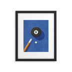 BALLS / Billiards - ball 8 I Framed Art Print Gallery Image 5