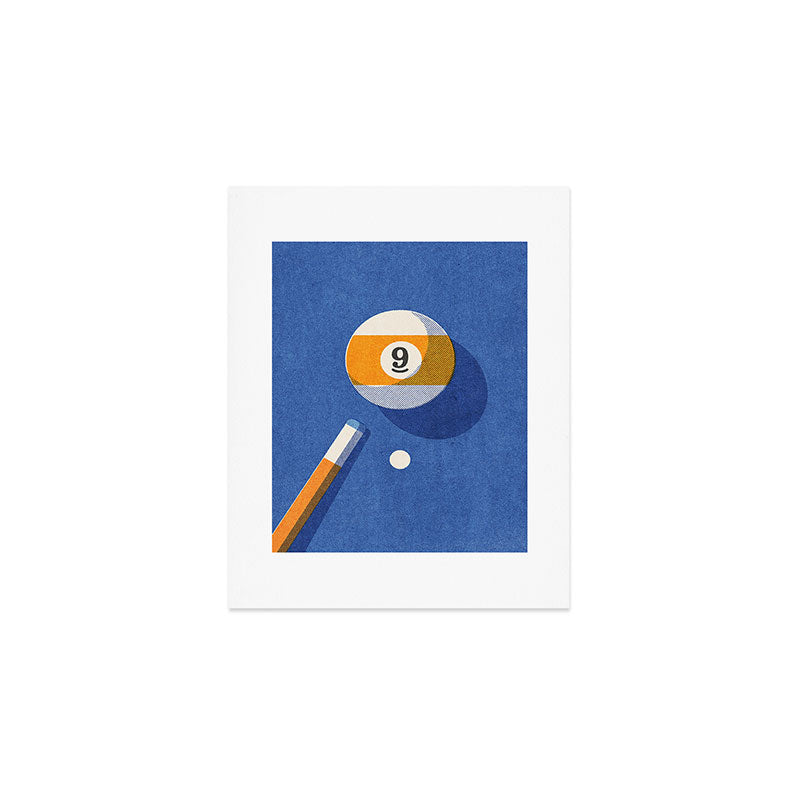BALLS / Billiards - ball 9 I Art Print Gallery Image 1