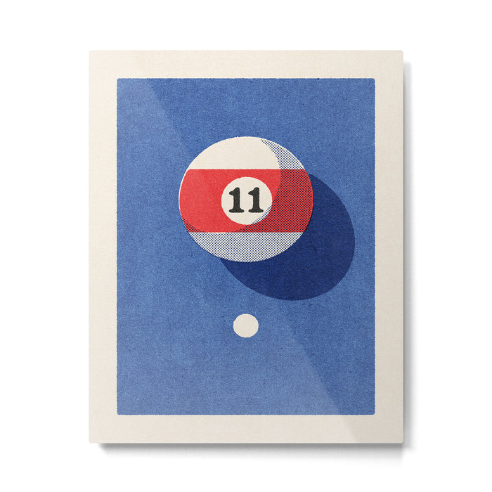BALLS / Billiards II Metal Print Gallery Image 1