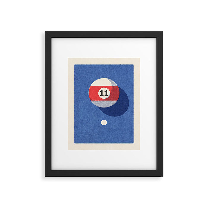 BALLS / Billiards II Framed Art Print Gallery Image 1