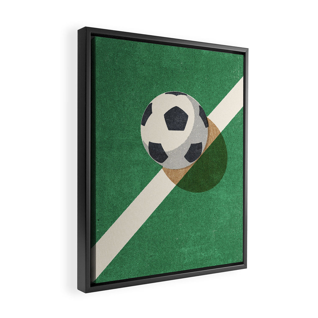 BALLS / Football Framed Canvas Print Gallery Image 2