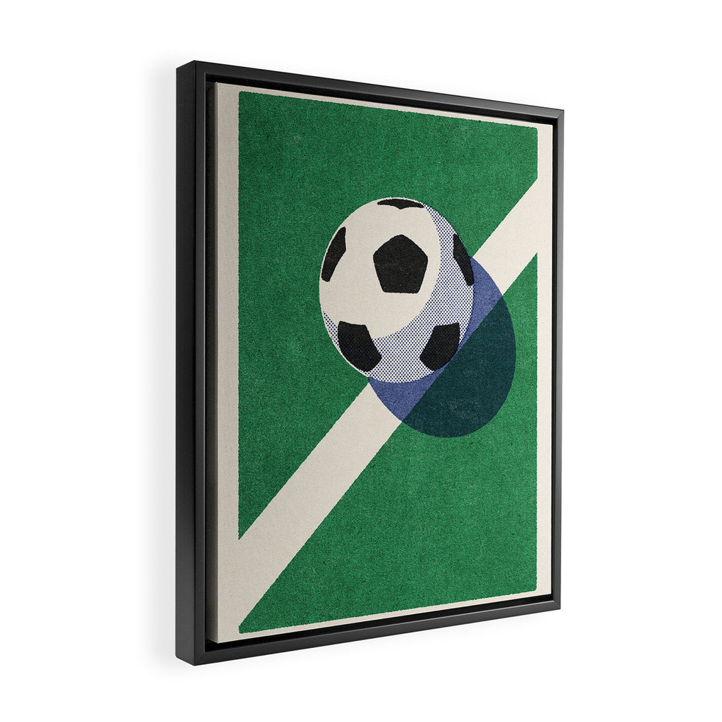 BALLS / Football II Framed Canvas Print Gallery Image 2