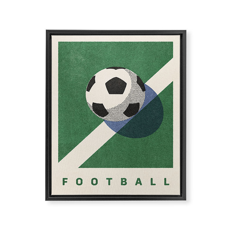 BALLS - Football - Summer Games Framed Canvas Print Gallery Image 6